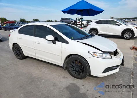 2013 Honda Civic Lx z USA, uszkodzony, nr VIN 2HGFB2F51DH550071
